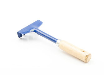 Garden tools on isolated white background