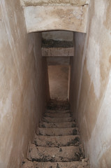 Internal staircase - Abandoned place