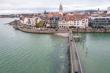 Fototapeta na wymiar Friedrichshafen am Bodensee