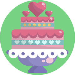 happy birthday card with cake