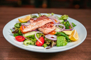 Salmon salad