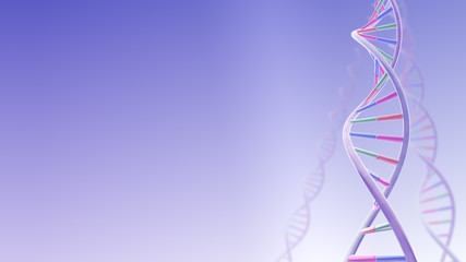 DNA Strand Helix Genome Medical Science image background.