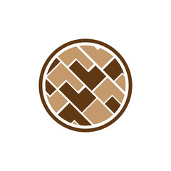Brick wall icon vector illustration design