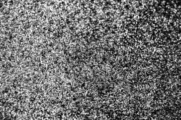 A composition with  beautiful silver glitter. Background and texture of silver glitter. Luxury silver glitter sparkle shining texture background