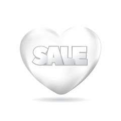 Valentines day sale background with balloons heart and icon set pattern. Vector illustration. Wallpaper, flyers, invitation, posters, brochure, banners.