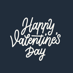 Fototapeta na wymiar Valentines day background with heart pattern and typography of happy valentines day text . Vector illustration. Wallpaper, flyers, invitation, posters, brochure, banners