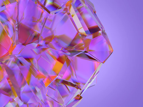 Shattered Glass, Abstract Background