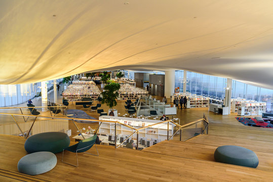 Helsinki Central Library Oodi Interior