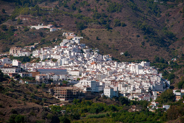 Fototapeta na wymiar pueblos de la provincia de Málaga, Tolox 