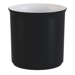 Cache-pot isolated on a white background. 3D rendering.