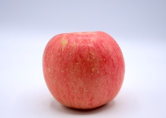 red apple isolated on white background