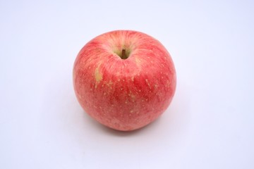 red apple isolated on white background