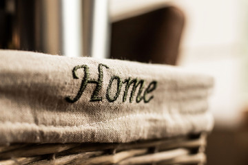 Fototapeta premium Home sewed in a clothing