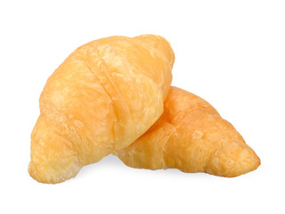 Croissant isolated on white background