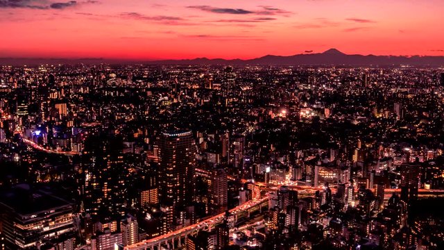 東京タワー・トップデッキからの夜景_01
