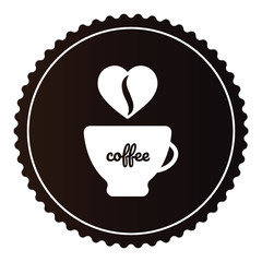 Coffee badge