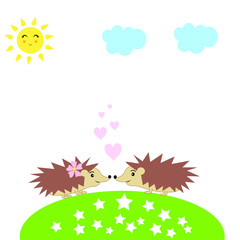 hedgehog illustration