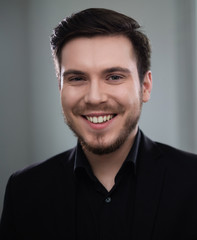 Obraz premium Portrait of a confident young man