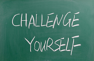 Obraz premium Challenge yourself