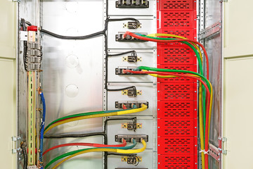 communication and internet network server room