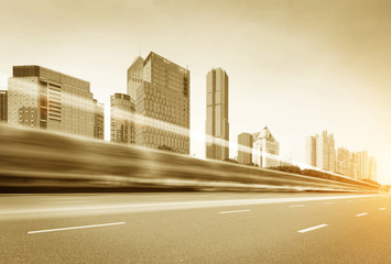 Fototapeta premium the light trails