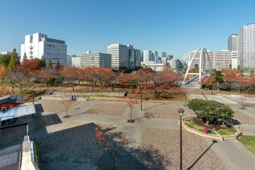 天王洲公園と東品川海上公園