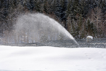 春の苗床の準備