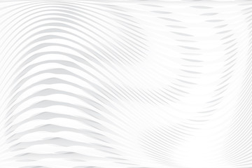 Abstract geometric white and gray color background. Vector, illustration.	
