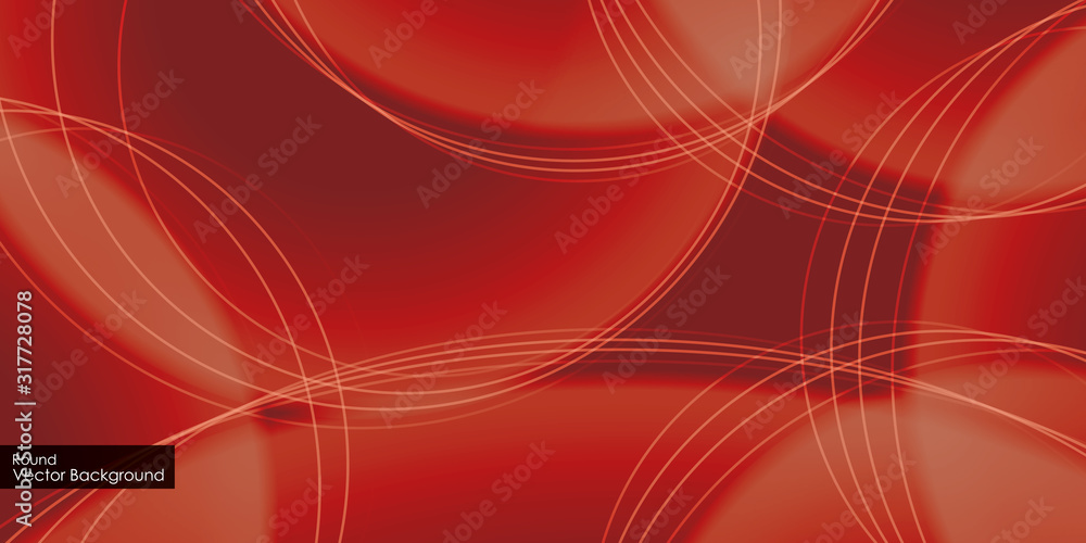 Poster abstract background with circle