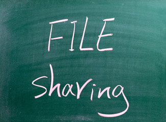 File Sharing - Business Concept