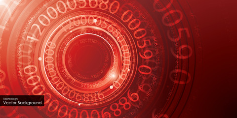 Binary code technology background