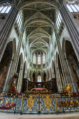 Saint Andrew Cathedral, Pey Berland square, Bordeaux, Nouvelle Aquitaine, France, Europe