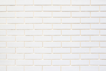 surface of the white brick wall for design and background