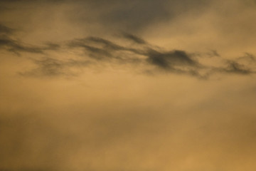 sunset in the mountains