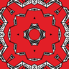 Seamless geometric patterns. Abstract a recurring pattern. Ethnic template