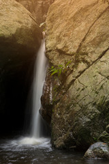 Chan Ta Then waterfall Beautiful work in national parks Chonbri Thailand - 317738036