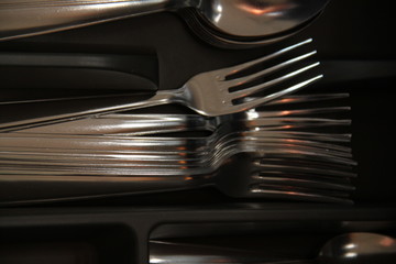 New cutlery drawer in the kitchen kitchen