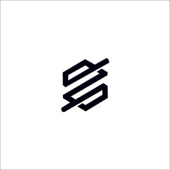 E Modern Letter Logo Design