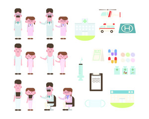 病院のイラスト