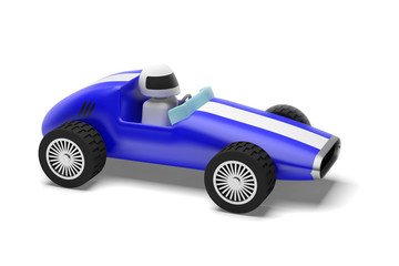 retro car race vehicle auto f1 formula competition toy 