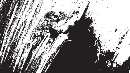 Black and white vintage grunge futuristic background. Suitable to create unique overlay textures with the effect of scratching, breaking, antiquity and old materials.