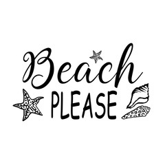 Vacation Summer sea Beach Please