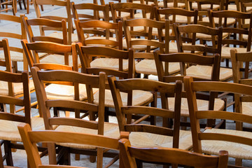 Chaises d'église