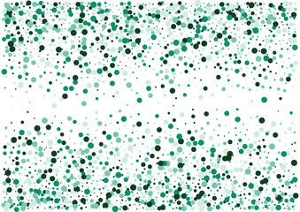 Festive color round confetti background. Abstract frame confetti texture for holiday, postcard, poster, website, carnivals, birthday and children's parties. Cover confetti mock-up. Wedding card layout