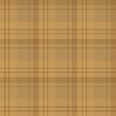 Seamless pattern in beautiful discreet brown colors for plaid, fabric, textile, clothes, tablecloth and other things. Vector image.