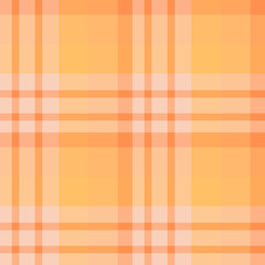 Seamless pattern in beautiful orange colors for plaid, fabric, textile, clothes, tablecloth and other things. Vector image.