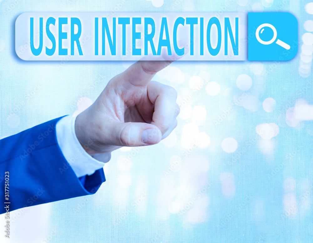 Poster word writing text user interaction. business photo showcasing the conduit between huanalysis and com