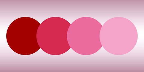 red circle vector, circle background concept.