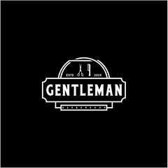 Vintage Barbershop Logo Design With Razor Scissors and hair comb Elements