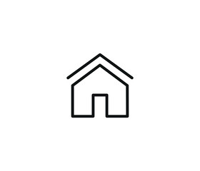 House icon symbol eps 10 vector